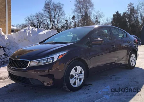 2017 Kia Forte Lx from USA, damaged, VIN 3KPFK4A74HE011710